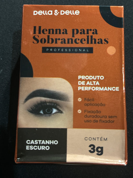 Henna para cejas Della y Delle